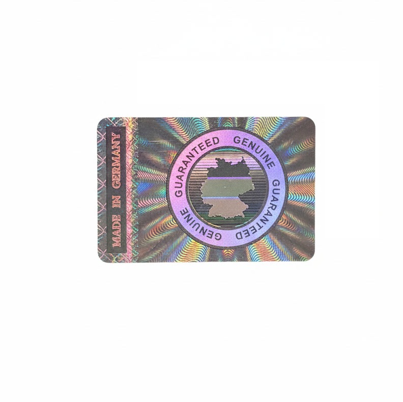 "Made in Germany" 3D Hologramm Siegel 30 x 20 mm