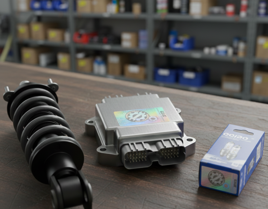 Fälschungsgesichert und Vertrauenswürdig: So schützen Sie Ihre KFZ-Ersatzteile