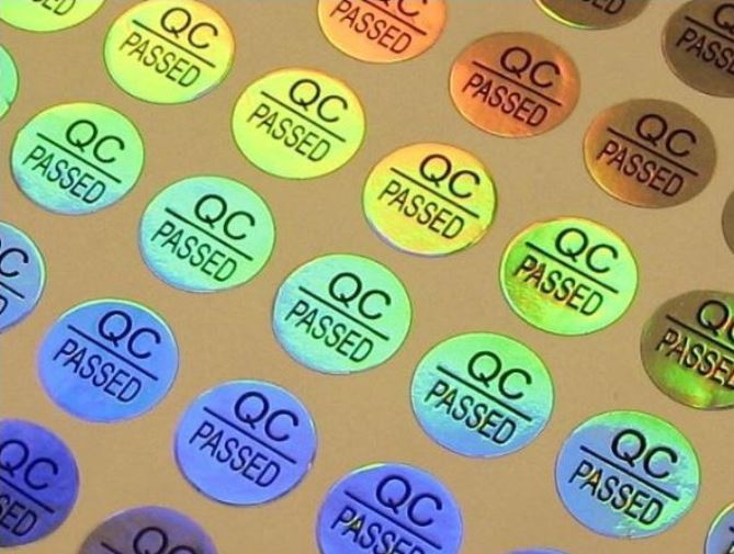 3D Hologramm QC passed Qualitätskontrolle