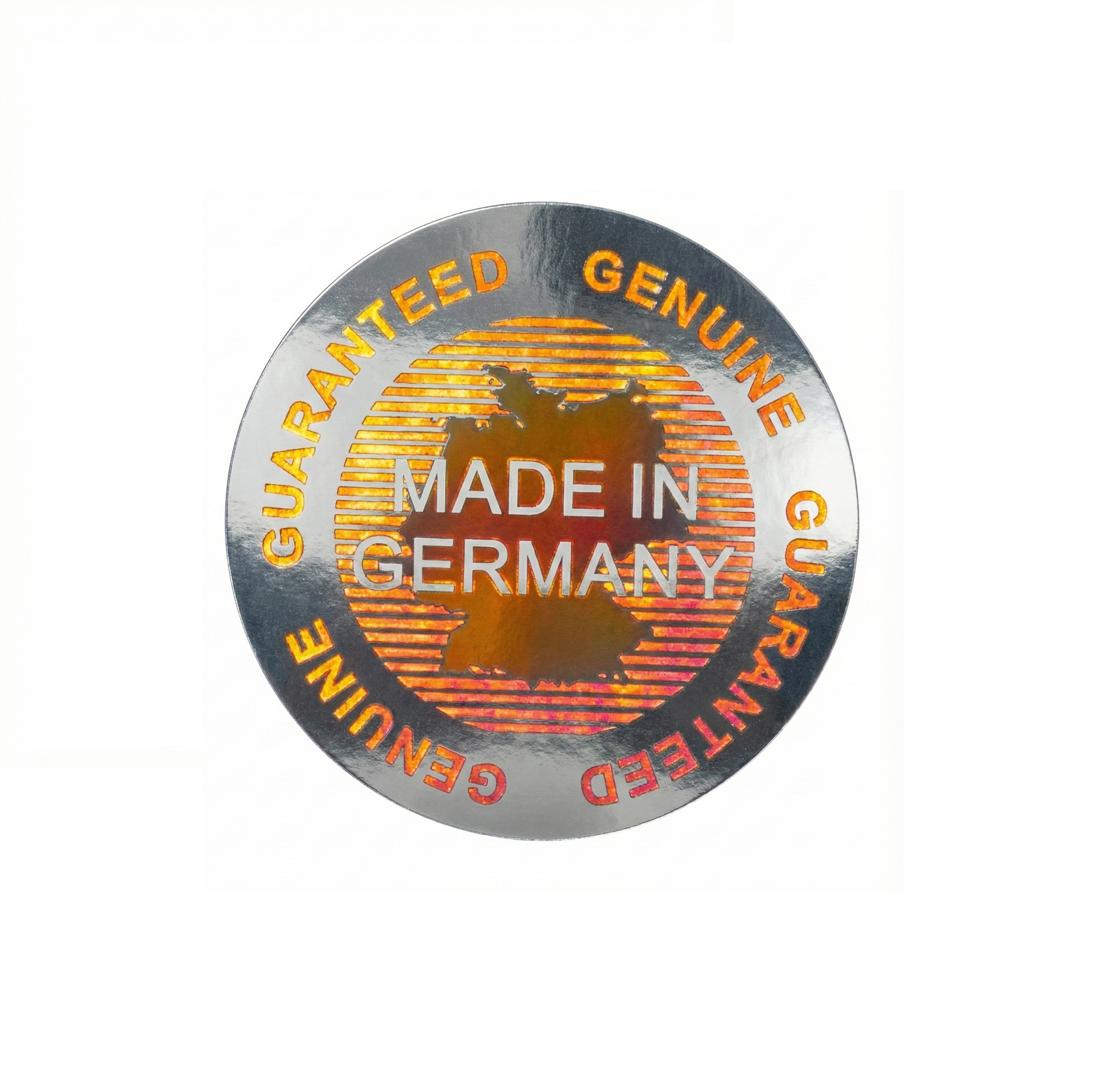 "Made in Germany" 3D Hologramm silber