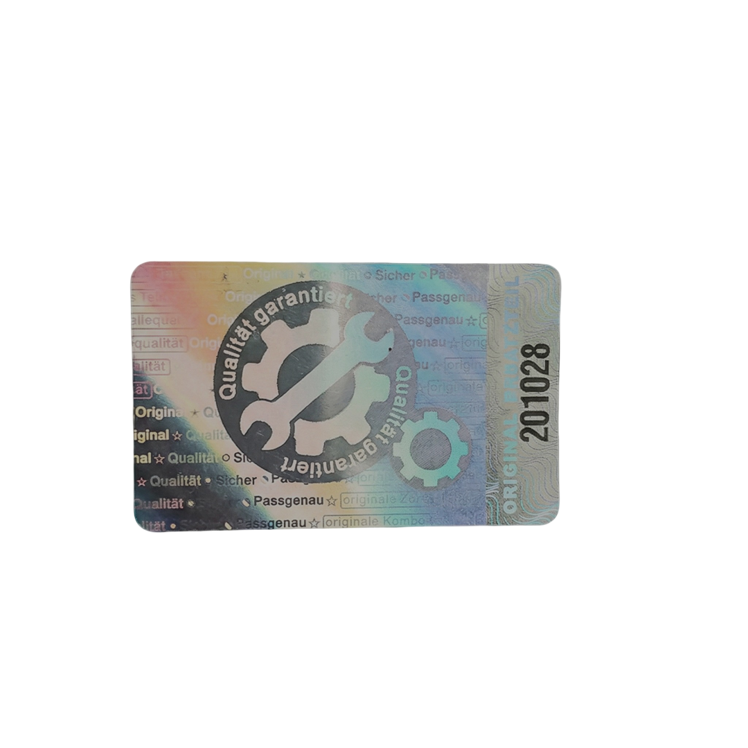 "Original Ersatzteil" 3D Hologramm Siegel 40 x 25 mm